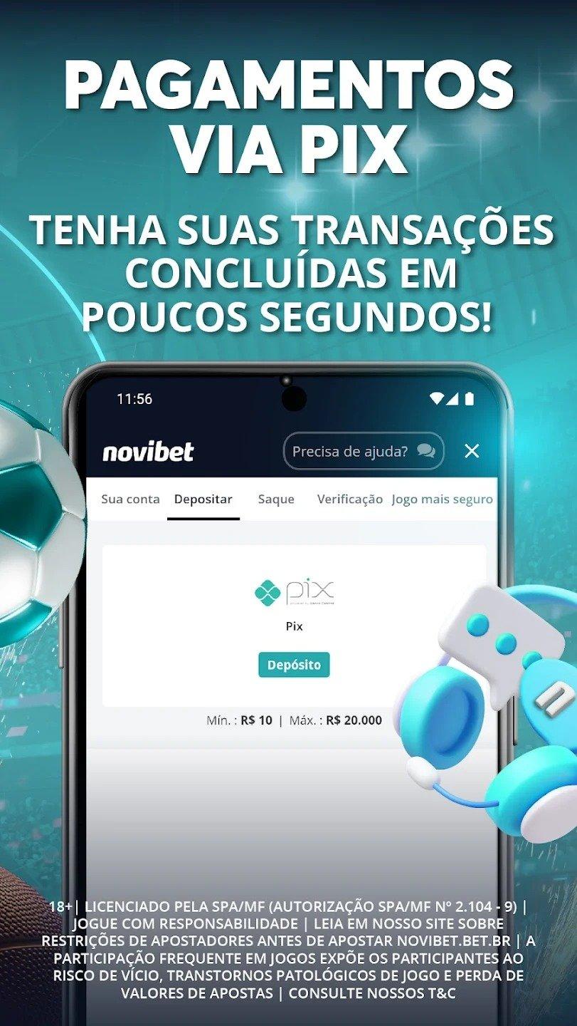 Banner promocional da casa de apostas Novibet