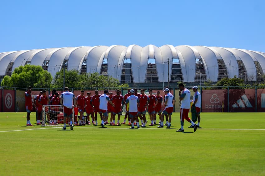 Treino do Internacional na pré-temporada de 2026