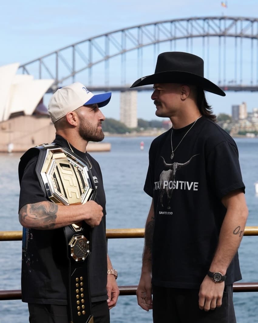 Volkanovski e Diego se enfrentam de novo no UFC 325 (Foto: Reprodução Instagram ufc)