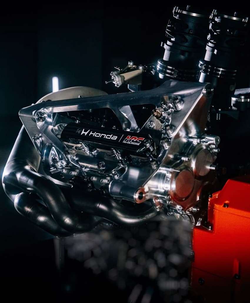 Aston Martin publica foto do novo motor da Honda para Fórmula 1 2026 (Foto: Reprodução)