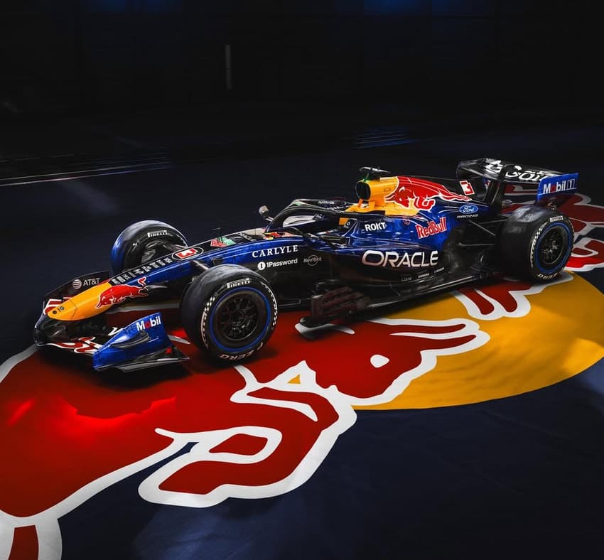 Carro da Red Bull para a temporada 2026 da F1 (Foto: Reprodução Instagram)