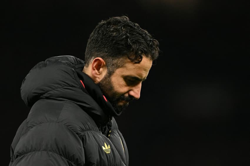 Ruben Amorim foi demitido do Manchester United (Foto: Oli SCARFF / AFP)