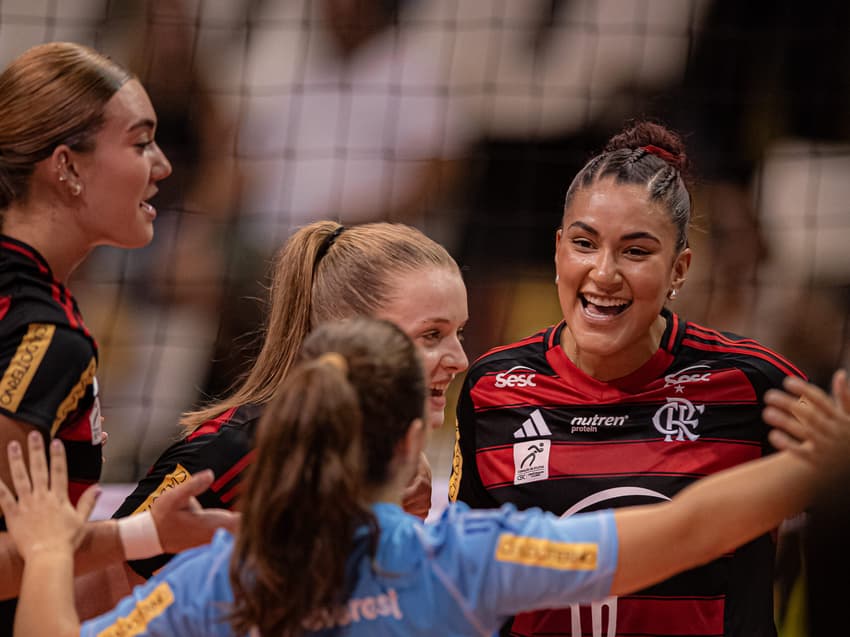 Sesc RJ Flamengo na Superliga Feminina 25/26 (Foto: Paula Reis/ Flamengo)