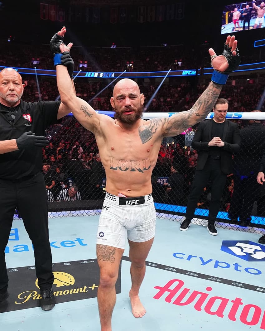 Jean Silva está perto do top-5 dos penas do UFC (Foto: Reprodução Instagram ufc)