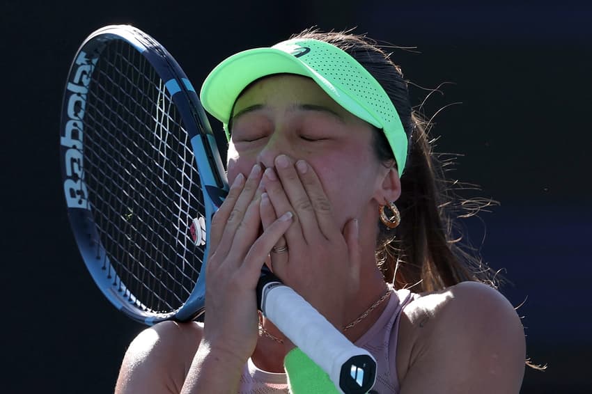Zeynep Sönmez no Australian Open. (Foto: David Gray/AFP)