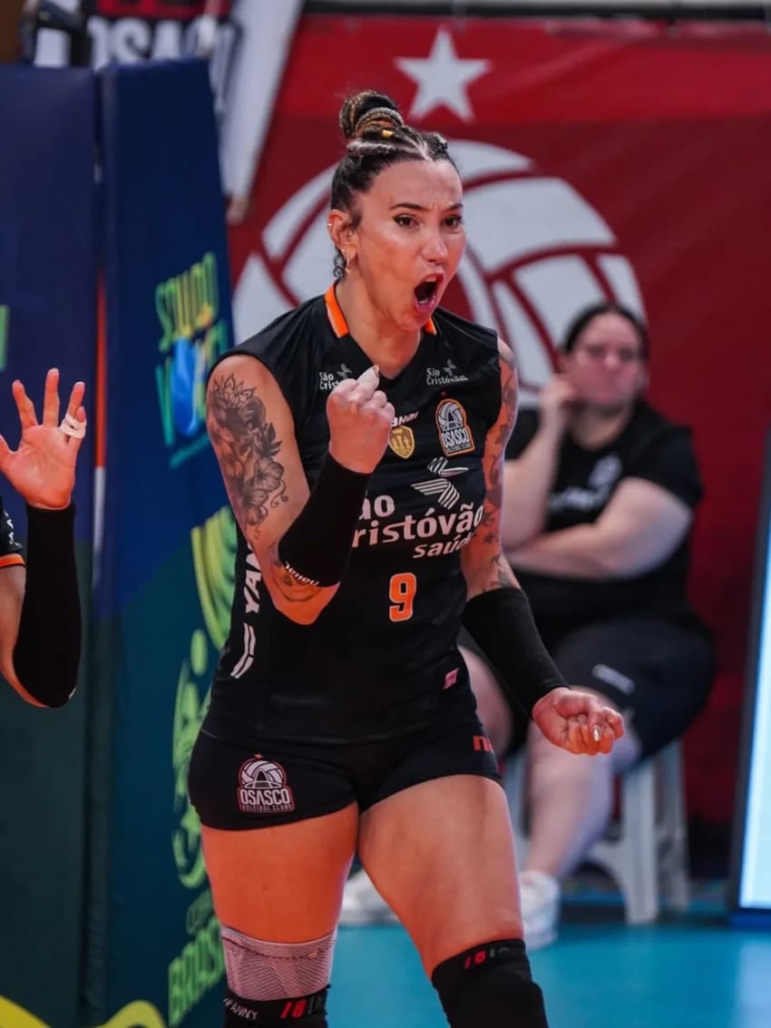Tifanny liderou o Osasco em quadra na vitória sobre o Fluminense