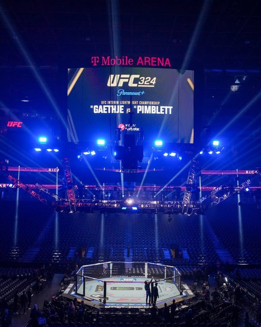 UFC 324 acontece em Las Vegas (Reprodução Instagram ufc)