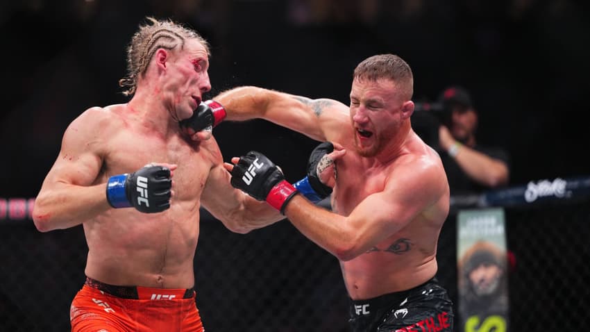 Justin Gaethje virou campeão interino do UFC (Foto: Reprodução Twitter ufc)