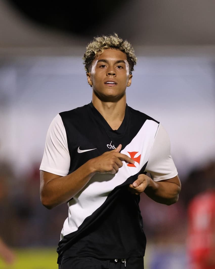 Zuccarello marcou o gol do Vasco na estreia do time na Copinha