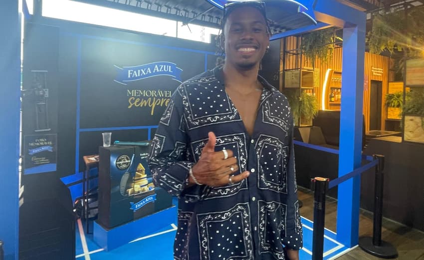 Paulo André marcou presença no Rio Open (Foto: Maria Fernanda Gondim/Lance!)