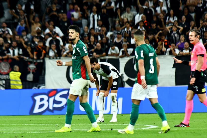 Flaco López marcou o gol da vitória do Palmeiras (Foto: Luis Moura/Wpp/Gazeta Press)