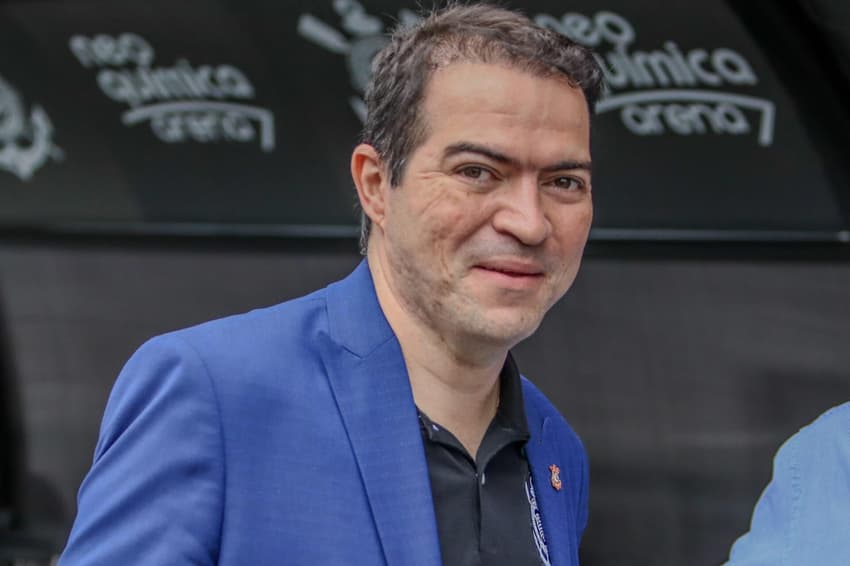 Marcelo Paz, executivo de futebol do Corinthians (Foto: Raphael Campos Do Prado/Mochila Press/Gazeta Press)