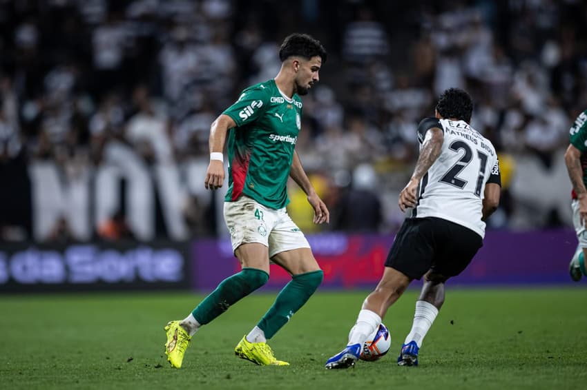 Flaco López faz gol da vitória do Palmeiras sobre o Corinthians, no Paulistão 2026