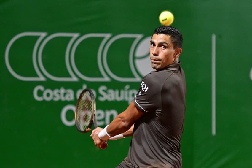 Thiago Monteiro no Costa do Sauípe Open (Foto: Fotojump/Divulgação)