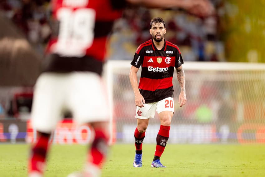 Paquetá durante jogo do Flamengo (Foto: Adriano Fontes/Flamengo)