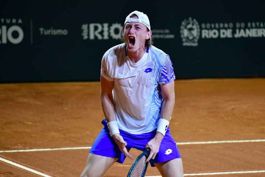 O peruano Ignacio Buse no Rio Open (Foto: João Pires/Fotojump)