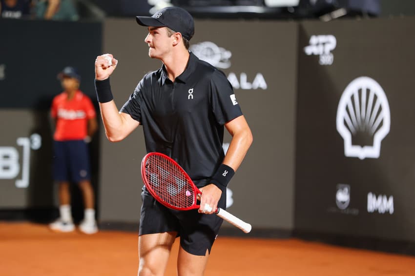 João Fonseca foi elogiado por Zico, ídolo do Flamengo (Foto: Divulgação / Rio Open)