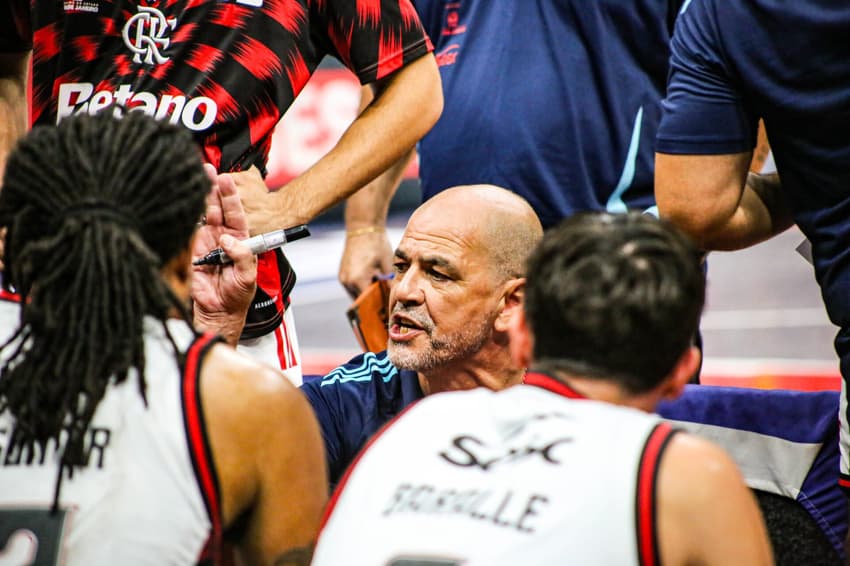 Sérgio Hernández chegou ao Flamengo em fevereiro de 2025 (Foto: Juliana Nascimento / CRF)