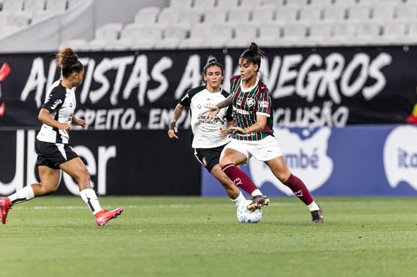 Corinthians X Fluminense - Campeonato Brasileiro Feminino A1 - 20/02/2026 Fluminense feminino enfrenta o Corinthians pela segunda rodada do Brasileirão feminino de 2026 na neo química arena - 20/02/2026 FOTO: MARINA GARCIA / FLUMINENSE F.C.