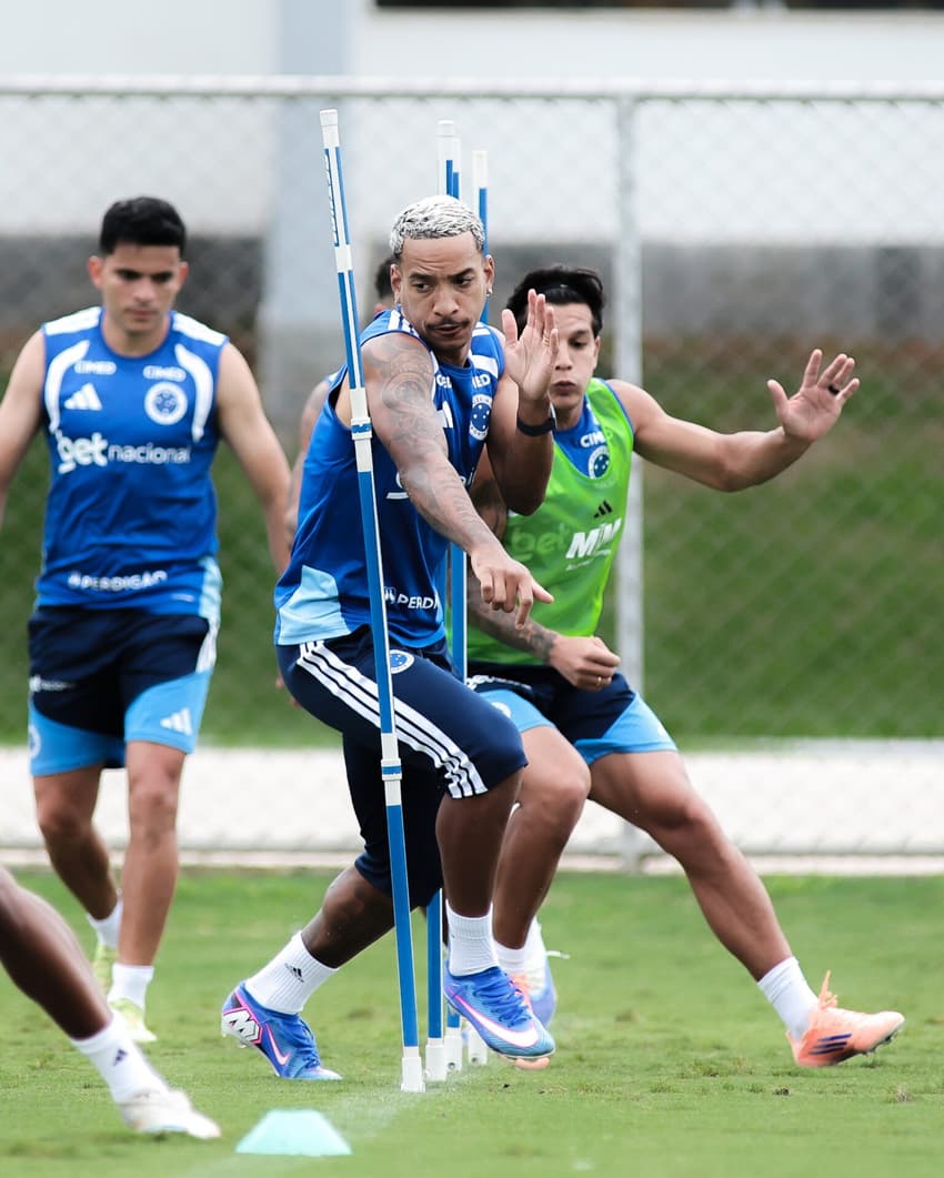 Treino na Toca II (Foto: Gustavo Martins/Cruzeiro)