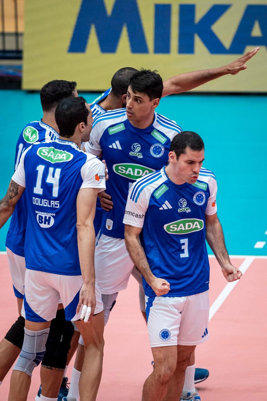 Semifinal do Sul-Americano de Vôlei 2026 - Sada Cruzeiro x Itambé Minas (Foto: Agência i7/Sada Cruzeiro)