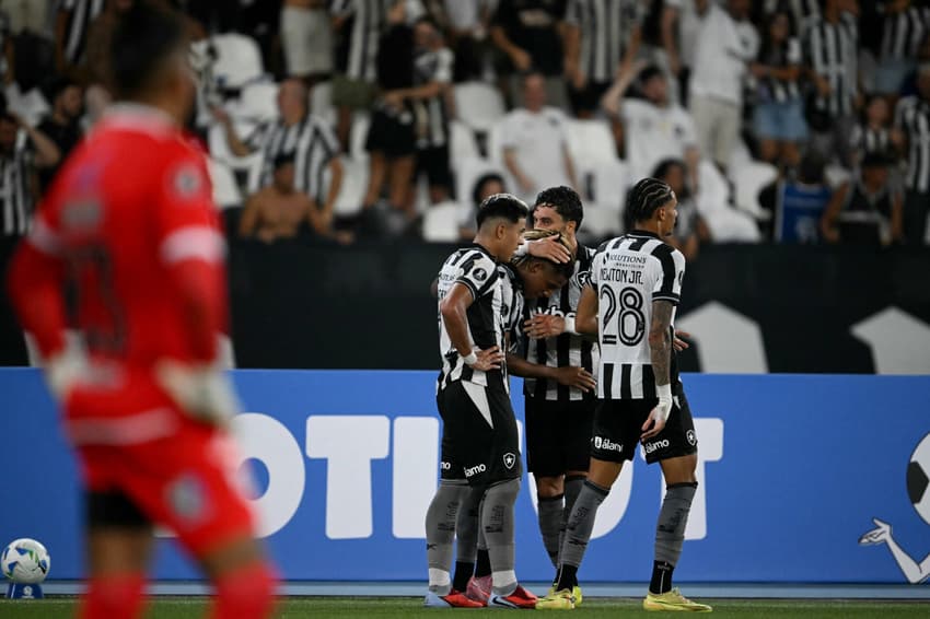 Botafogo venceu o Nacional Potosí por 2 a 0 (Foto: Mauro Pimental/AFP)