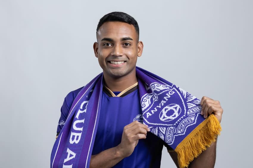 Airton Moisés foi anunciado pelo FC Anyang (Foto: Divulgação/FC Anyang)