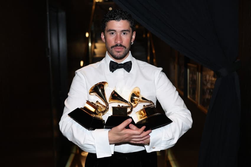 Bad Bunny - troféus Grammy