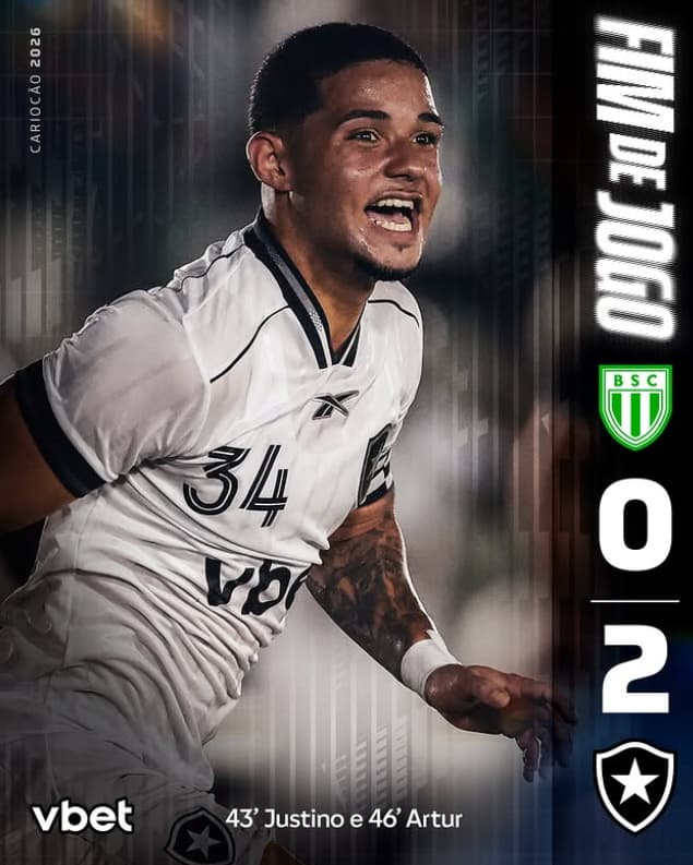 Botafogo venceu o Boavista por 2 a 0 (Foto: Reprodução/Botafogo)