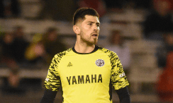 Rossi durante partida do Lanús (Foto: Divulgação)