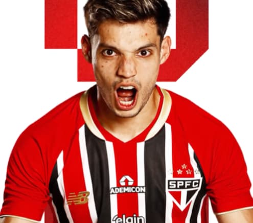 Damian Bobadilla marcou para o São Paulo nas quartas de finais do Paulistão (Foto: Reprodução/X/SãoPaulo)