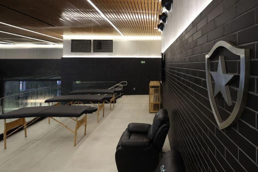 Espaço Recovery do Botafogo (Foto: Vitor Silva/Botafogo)