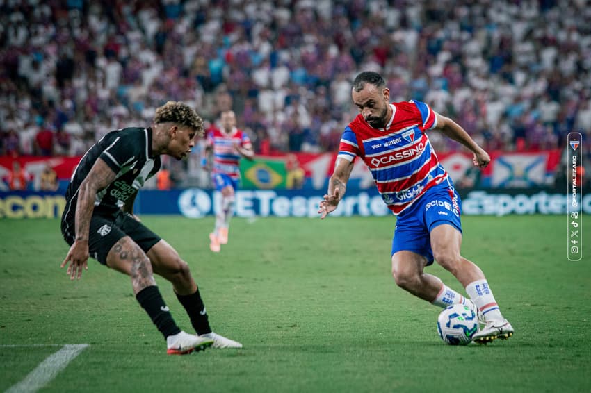 Partida entre Ceará e Fortaleza, pelo Brasileirão 2025 (Foto: Mateus Lotif/Fortaleza EC)