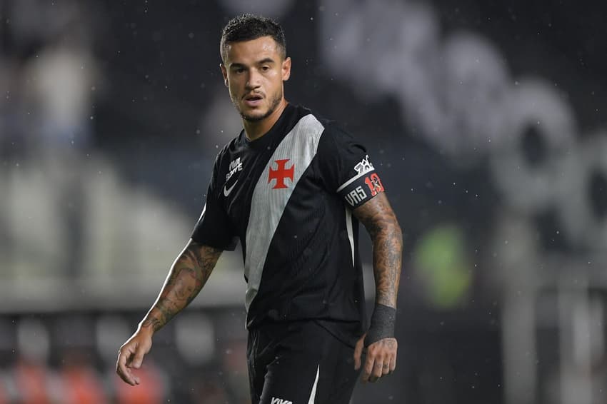 Coutinho jogador do Vasco durante partida contra o Chapecoense