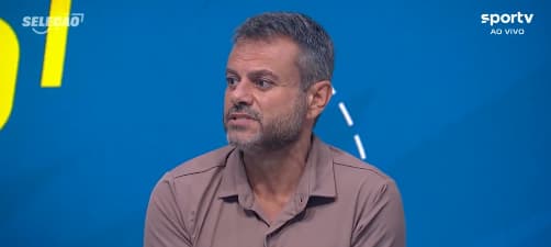 Eric Faria defendeu a presença de Endrick na Copa (Foto: Reprodução/Sportv)
