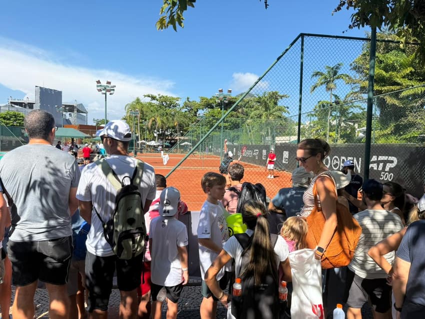 Fãs João Fonseca Rio Open