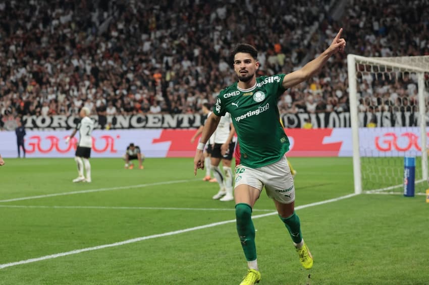 Flaco López decide Corinthians x Palmeiras pelo Paulistão (Foto: ESDRAS MARTINS/Mochila Press/Gazeta Press)