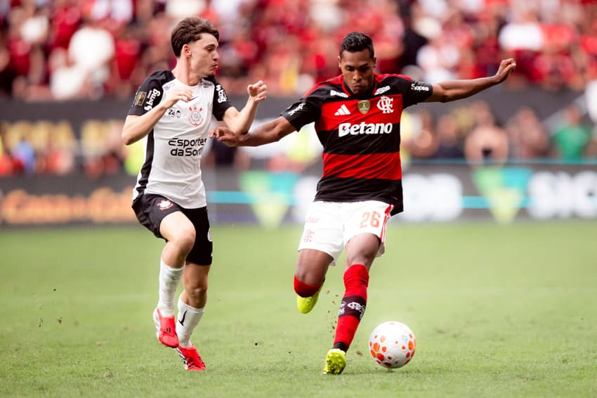 Flamengo e Corinthians são patrocinados por bets