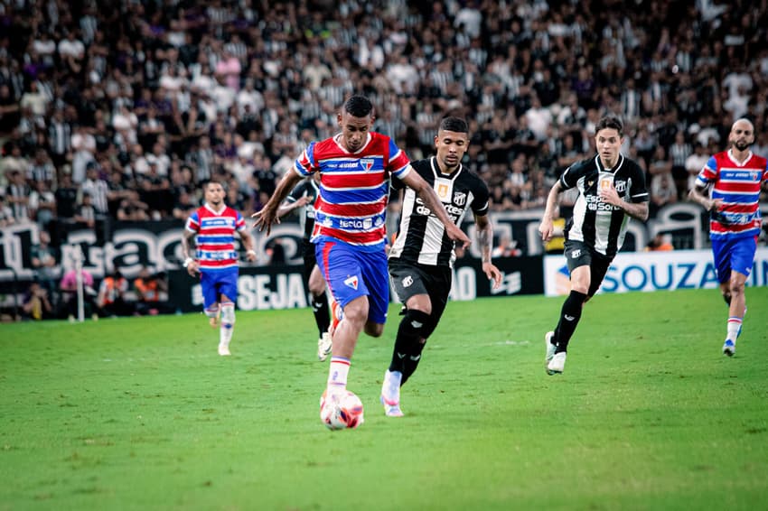 Partida entre Ceará e Fortaleza, pelo Campeonato Cearense (Foto: Mateus Lotif/Fortaleza EC)