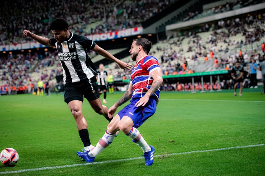 Partida entre Ceará e Fortaleza, pelo Campeonato Cearense (Foto: Mateus Lotif/Fortaleza EC)
