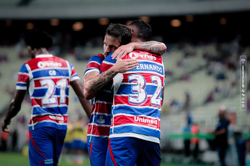 Partida entre Fortaleza e Maguary, pela Copa do Brasil (Foto: Mateus Lotif/Fortaleza EC)