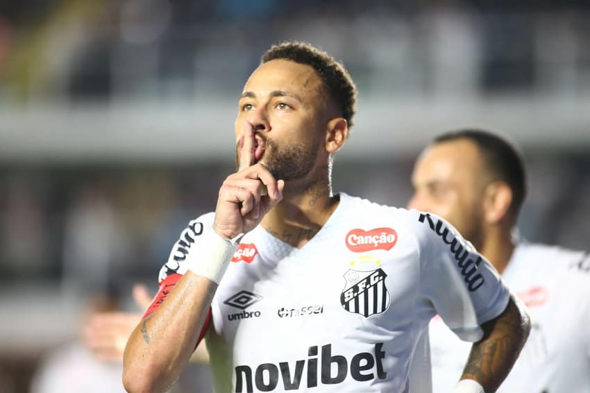 Neymar em Santos x Vasco