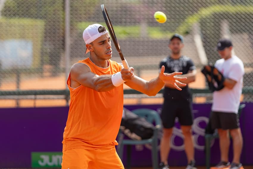 O argentino Francisco Cerúndolo, o principal cabeça de chave do ATP 250 de Buenos Aires (Divulgação)