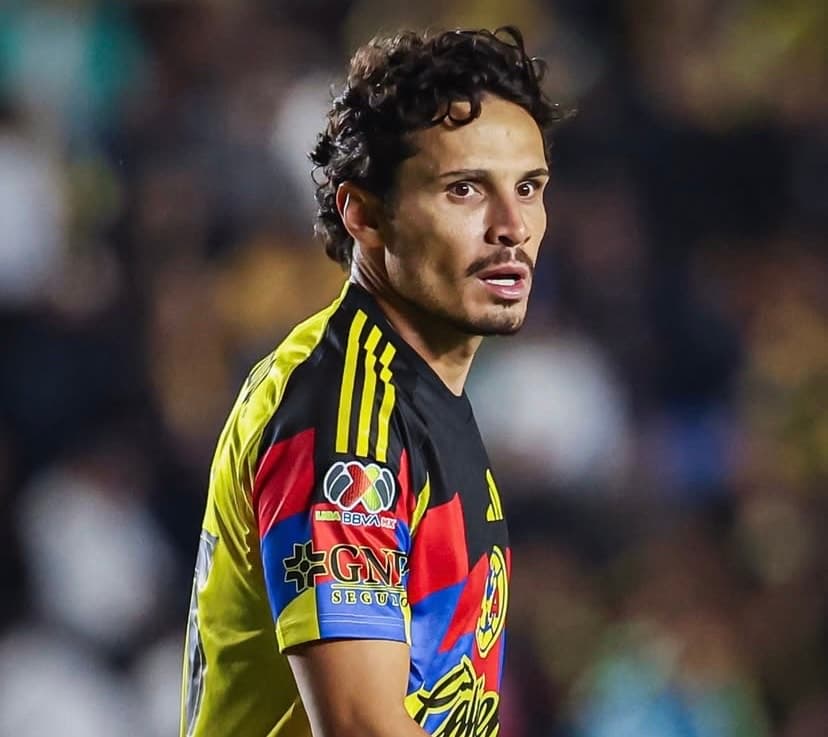 Raphael Veiga em ação pelo América do México (Foto: Reprodução Instagram)