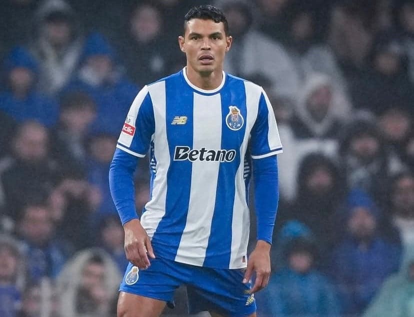 Thiago Silva foi desfalque do Porto (Foto: Instagram Porto)