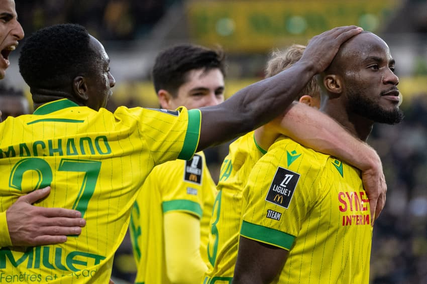 O Nantes venceu o Le Havre por 2 a 0 (Foto: Sebastien Salom-Gomis / AFP)
