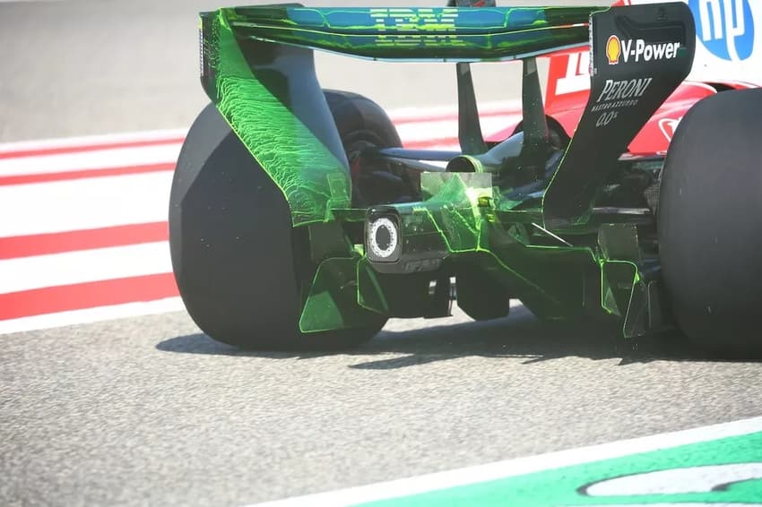 Nova válvula do SF-26 da Ferrari (Foto: Divulgação)