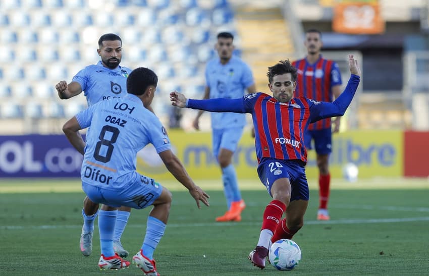 Partida entre O'Higgins e Bahia, pela Copa Libertadores (Foto: divulgação/EC Bahia)