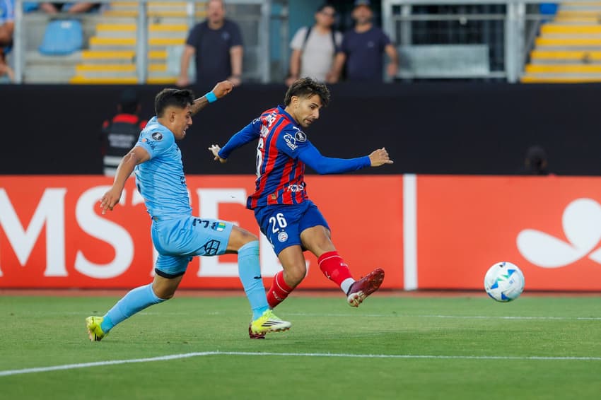 Partida entre O'Higgins e Bahia, pela Copa Libertadores (Foto: Rafael Rodrigues/EC Bahia)