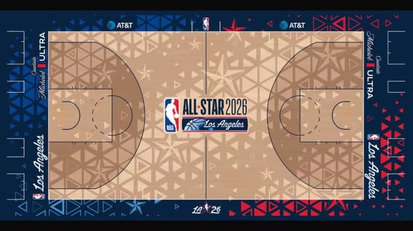 Quadra do All-Star Game 2026 (Foto: Divulgação)